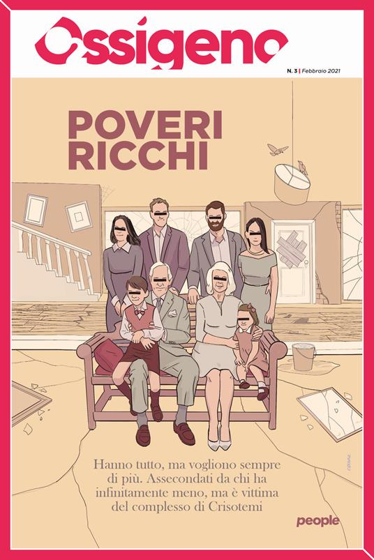 Ossigeno (2021). Vol. 3: Poveri ricchi. - copertina