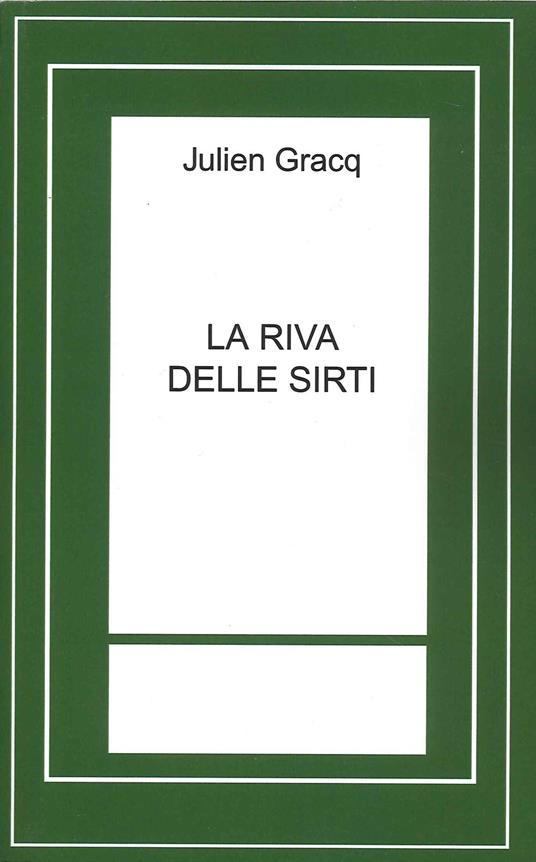 La riva delle Sirti - Julien Gracq - copertina