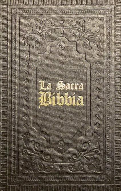 La sacra Bibbia - copertina