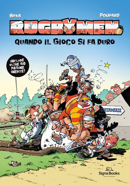 Rugbymen. Quando il gioco si fa duro - BeKa - copertina