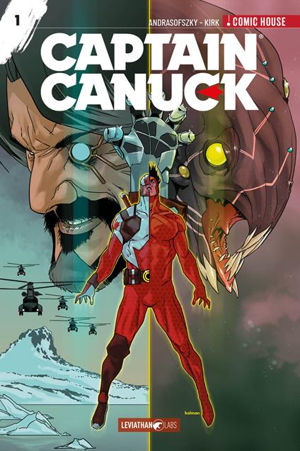 Captain Canuck. Vol. 1 - Kalman Andrasofky - copertina