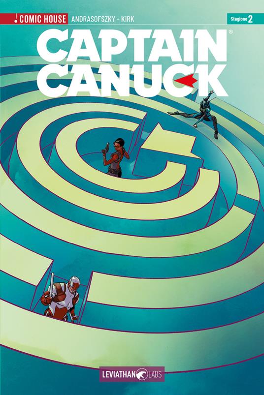 Captain Canuck. Vol. 2: Gauntlet - Kalman Andrasofvski,Leonard Kirk - copertina
