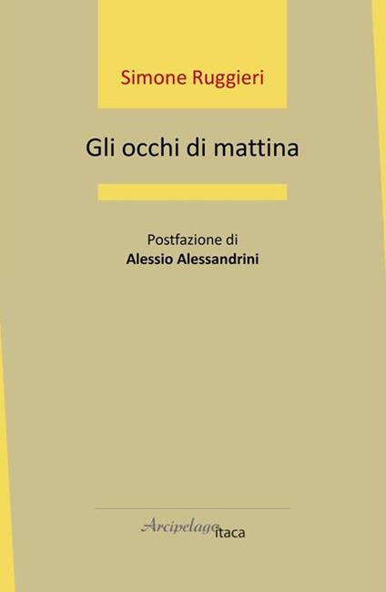 Gli occhi di mattina - Simone Ruggieri - copertina