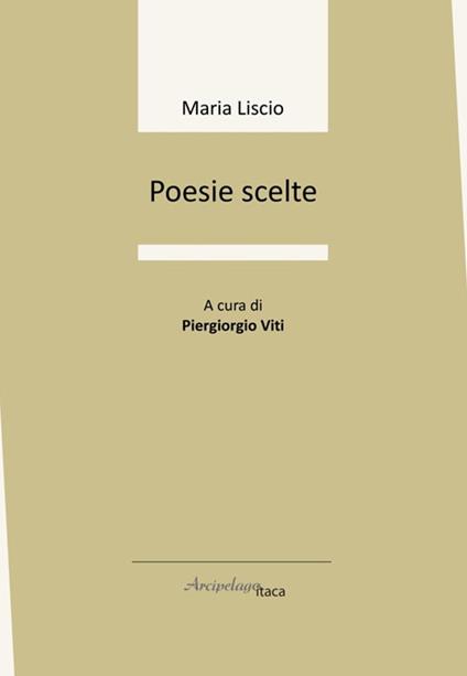 Poesie scelte - Maria Liscio - copertina