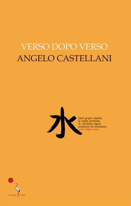 Verso dopo verso - Angelo Castellani - copertina