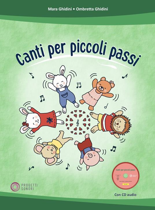 Canti per piccoli passi. Con CD-Audio - Mara Ghidini,Ombretta Ghidini - copertina