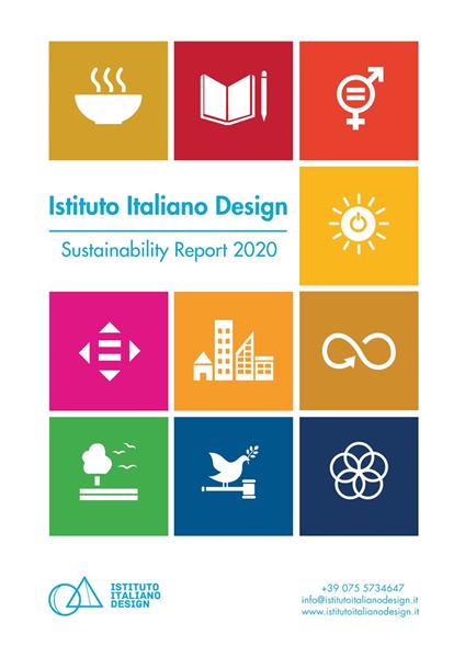Istituto Italiano Design. Sustainability report 2020 - copertina