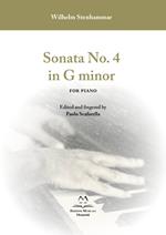 Sonata No. 4 in G minor. For Piano. Partitura