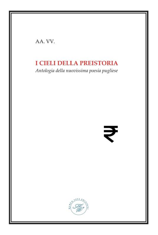 I cieli della preistoria. Antologia della nuovissima poesia pugliese - copertina