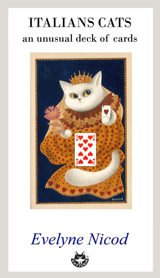 Italian cats. An unusual deck of cards. Ediz. a colori - Evelyne Nicod - copertina