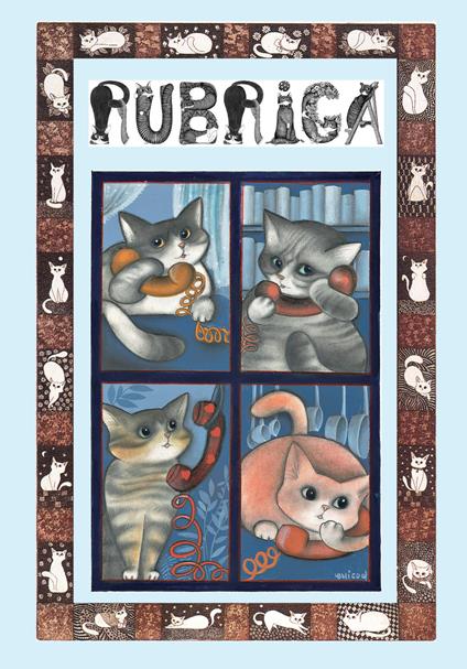  Rubrica Gatti (Cats address book) -  Evelyne Nicod - copertina