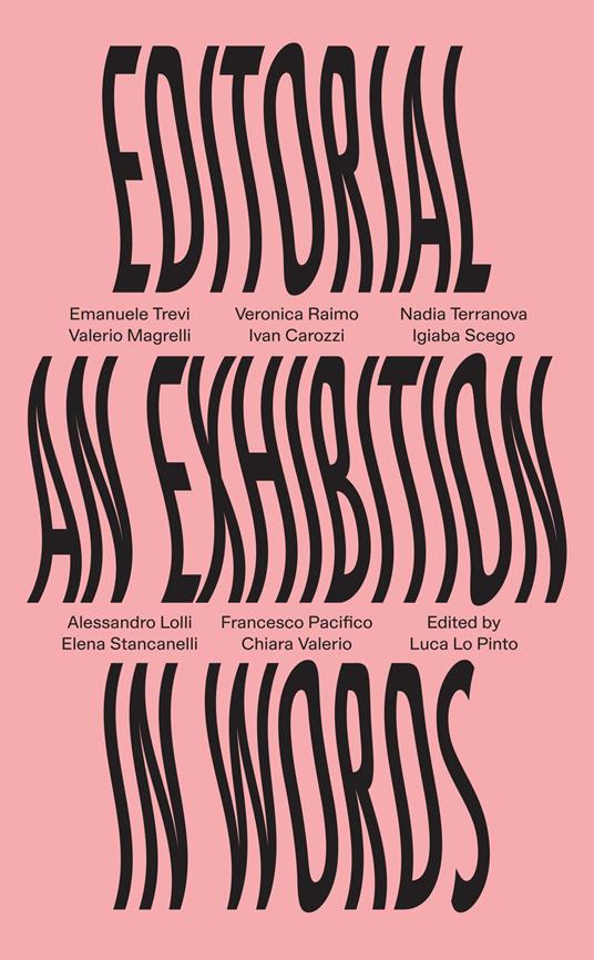 Editorial. An exhibition in words - copertina