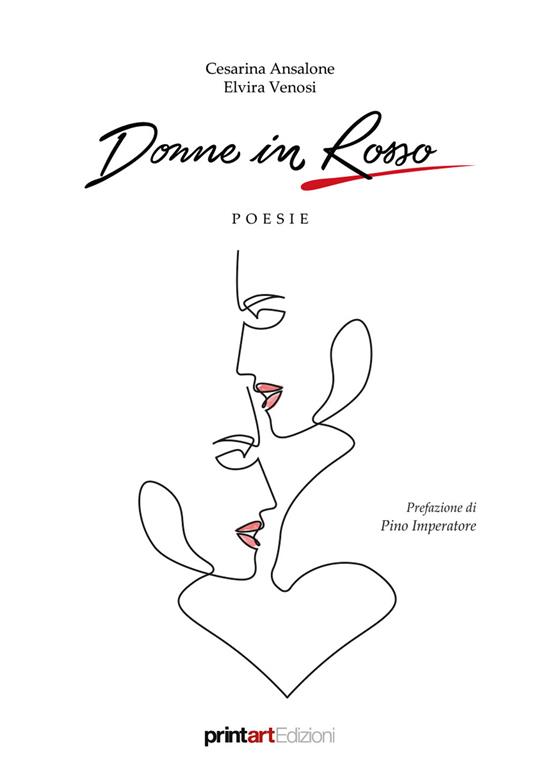 Donne in rosso - Cesarina Ansalone,Elvira Venosi - copertina
