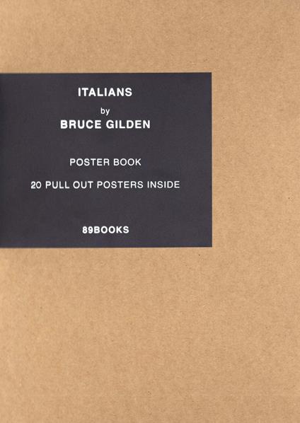 Italians. Ediz. illustrata - Bruce Gilden - copertina