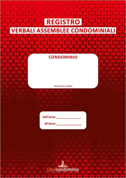 Il registro verbali assemblee condominiali - Libricondominio - copertina