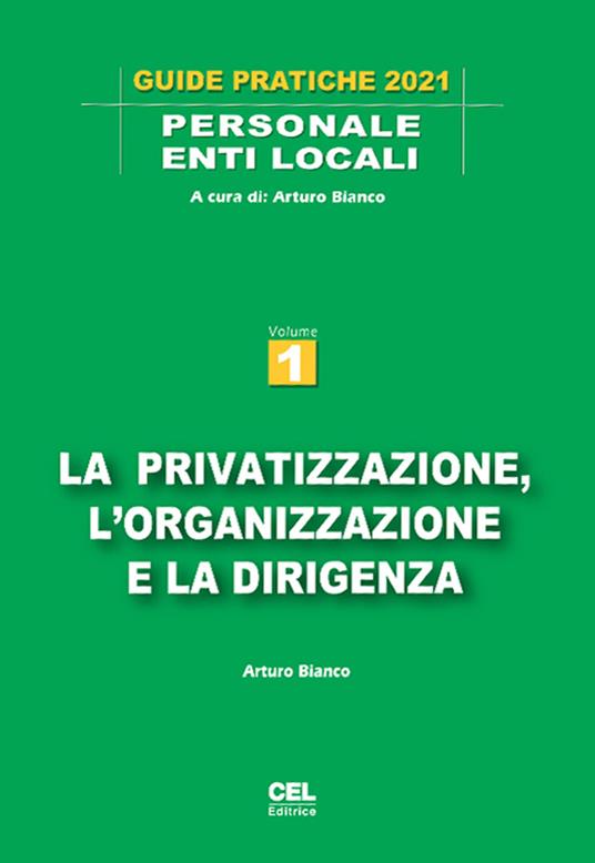 La privatizzazione, l'organizzazione e la dirigenza -  Arturo Bianco - copertina