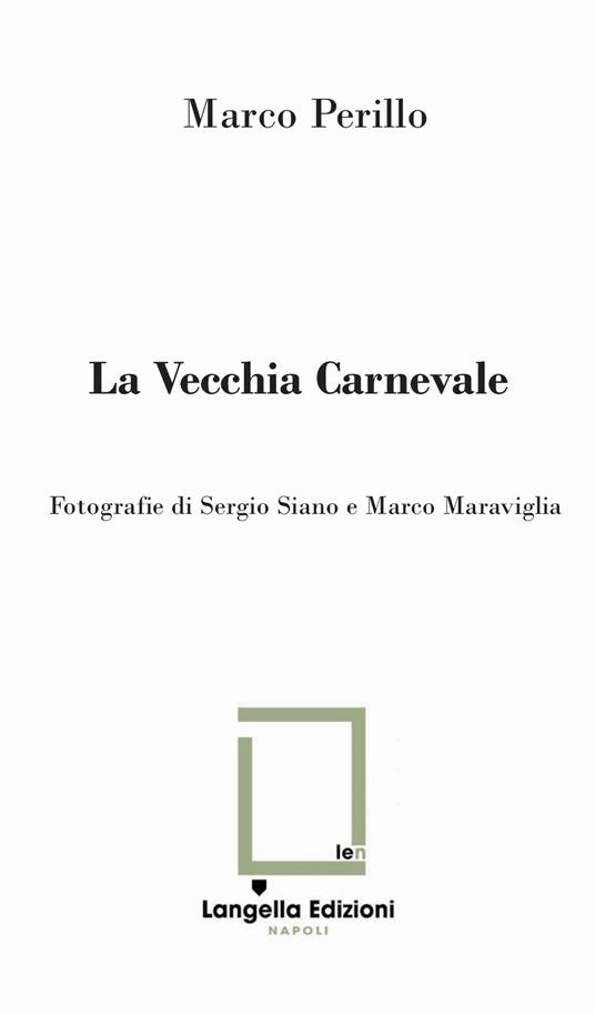 La Vecchia Carnevale - Marco Perillo - copertina