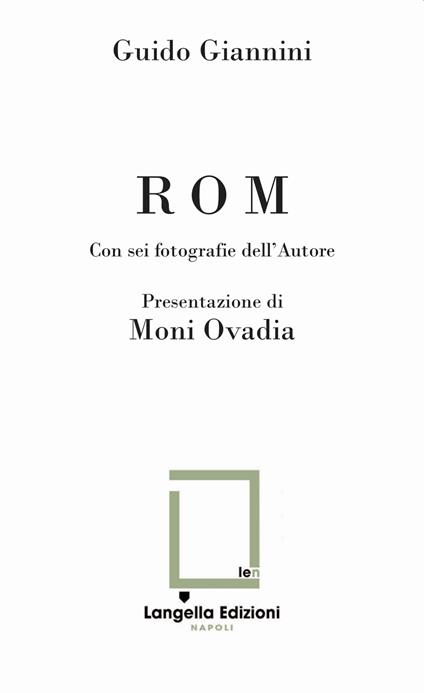 ROM. Con 6 Immagini o fotografie - Guido Giannini - copertina