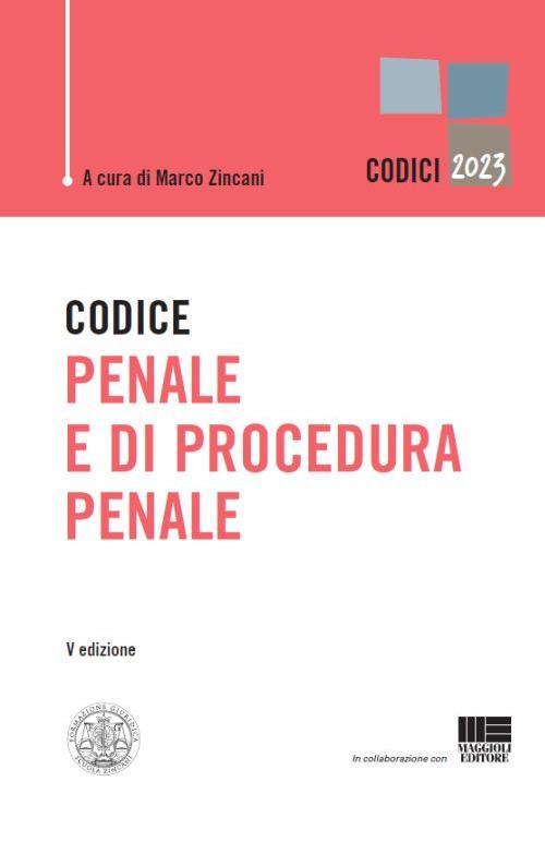 Codice penale e di procedura penale - copertina