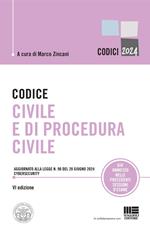 Codice civile e di procedura civile. Aggiornato alla legge n. 90 del 28 giugno 2024 cybersecurity