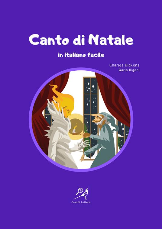 Canto di Natale in italiano facile. Ediz. ad alta leggibilità - Charles Dickens - copertina