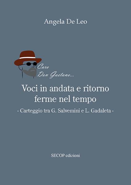 Voci in andata e ritorno ferme nel tempo. Carteggio tra G. Salvemini e L. Gadaleta - Angela De Leo - copertina