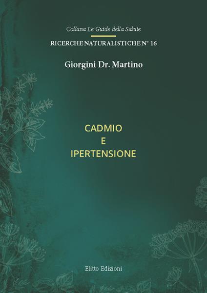Cadmio e ipertensione - Martino Giorgini - copertina