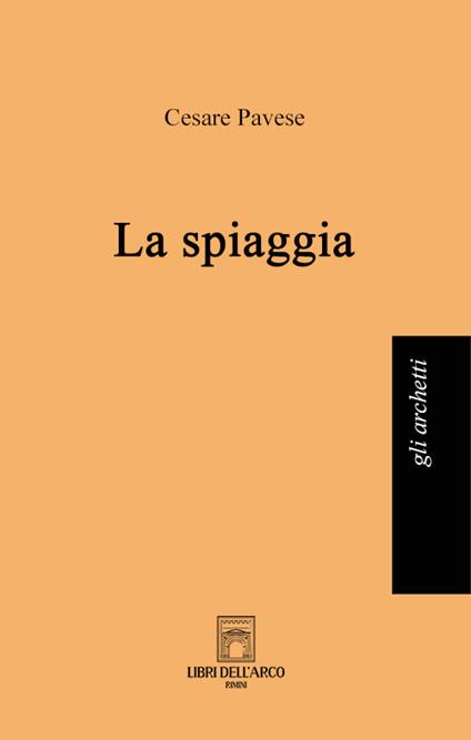 La spiaggia - Cesare Pavese - copertina