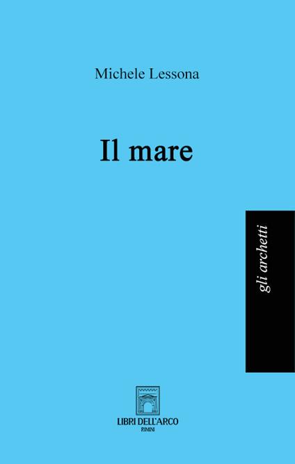 Il mare - Michele Lessona - copertina