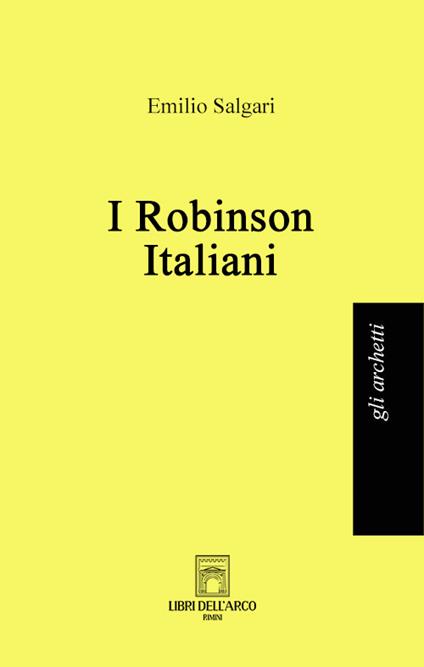 I Robinson italiani - Emilio Salgari - copertina