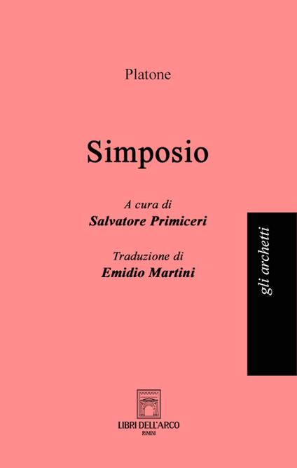 Il simposio - Platone - copertina