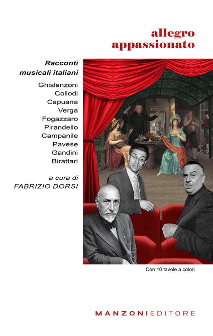 Allegro appassionato - Antonio Ghislanzoni,Carlo Collodi,Luigi Capuana - copertina