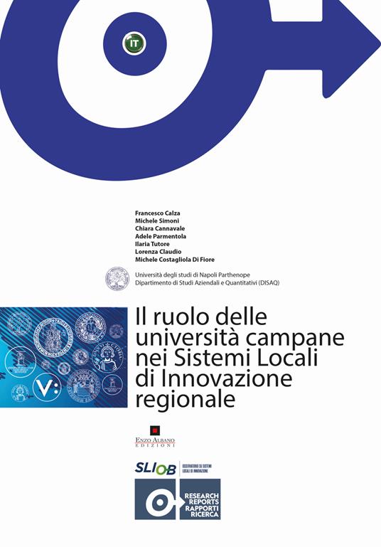 Il ruolo delle università campane nei sistemi locali di innovazione regionale -  Michele Simoni - copertina