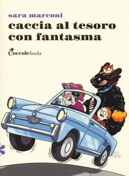 Caccia al tesoro con fantasma - Sara Marconi - copertina