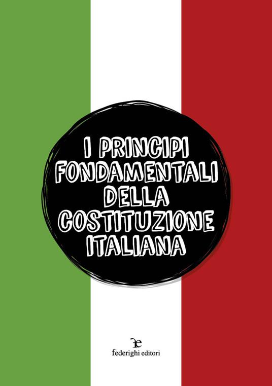 I principi fondamentali della Costituzione italiana - copertina