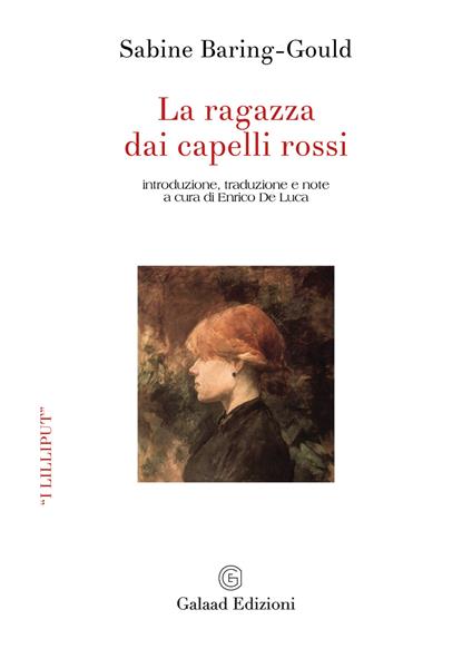 La ragazza dai capelli rossi - Sabine Baring-Gould - copertina