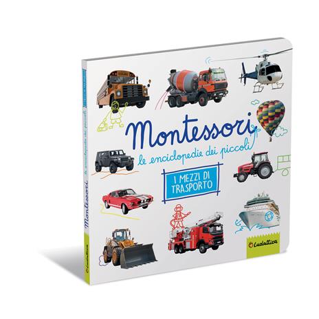 Libro puzzle con mezzi di trasporto magnetici da assemblare