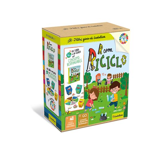 R come Riciclo. Agenda 2030. Con tessere gioco - copertina