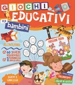 Giochi educativi per bambini. Con pennarello cancellabile