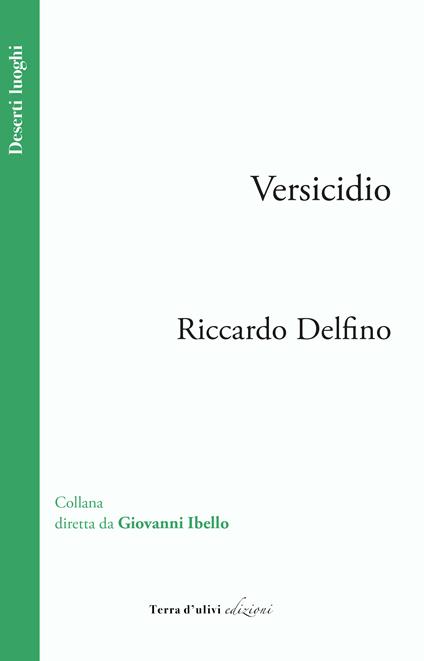 Versicidio - Riccardo Delfino - copertina