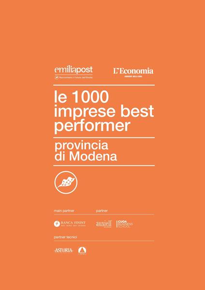Le 1000 imprese best performer 2023. Provincia di Modena - copertina