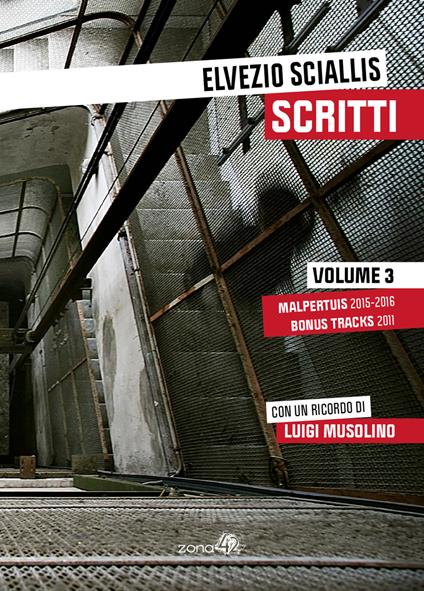 Scritti. Vol. 3: Malpertius 2015-16 - Elvezio Sciallis - copertina