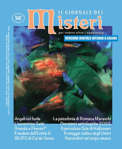 Il giornale dei misteri (2022). Vol. 560 - Massimo Centini,Michele Dinicastro,Paola Giovetti,Roberto La Paglia - ebook