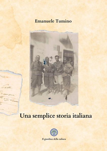 Una semplice storia italiana - Emanuele Tumino - copertina