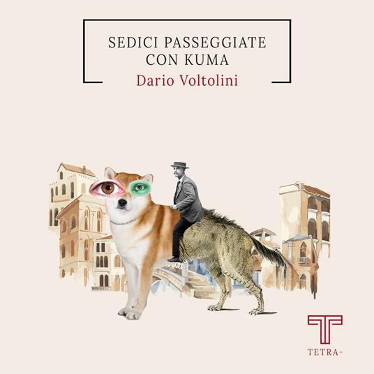 Sedici passeggiate con Kuma - Dario Voltolini - copertina