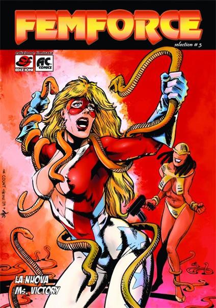 Femforce. Vol. 3: nuova Ms. Victory, La. - copertina