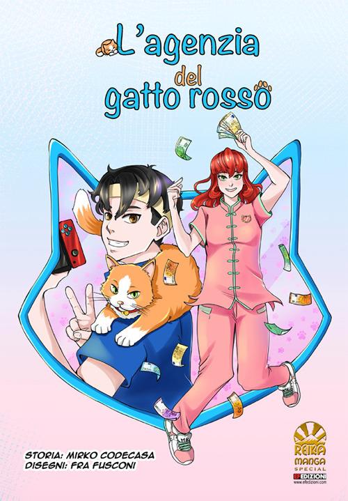 L' agenzia del gatto rosso - Mirko Codecasa - copertina