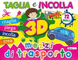 LIBRO ANIMALI 3D TAGLIA PIEGA E INCOLLA - Libri per Bambini e