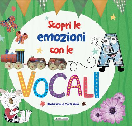 Scopri le emozioni con le vocali. Ediz. a colori - copertina