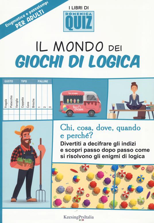 Il mondo dei giochi di logica - copertina